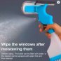 4-in-1 Window & Glass Cleaner â Spray, Scrub, Wipe & Shine in One Tool