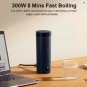 Portable Electric Heating Cup | 2-Temp LED Thermos | 316 Steel Travel Kettle for Coffee & Tea