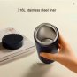 Portable Electric Heating Cup | 2-Temp LED Thermos | 316 Steel Travel Kettle for Coffee & Tea