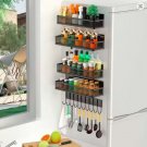 Magnetic Refrigerator Organizer | Heavy-Duty Steel Shelf 15kg | Kitchen Storage for Spices & More Magnetic Refrigerator Organizer | Heavy-Duty Steel Shelf 15kg | Kitchen Storage for Spices & More