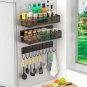 Magnetic Refrigerator Organizer | Heavy-Duty Steel Shelf 15kg | Kitchen Storage for Spices & More