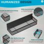 Magnetic Refrigerator Organizer | Heavy-Duty Steel Shelf 15kg | Kitchen Storage for Spices & More