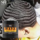 2025 Natural Wave Control Pomade for Black Men Strong Hold 360 Waves Layered