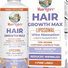 MaryRuth Organics Women's Hair Growth MAX Liposomal | with Lustriva® + Biotin 10000mcg