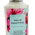 Bath and Body Works Hello Beautiful Lotion 8 Ounce Shea and Vitamin E