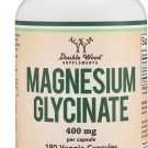 Double Wood Supplements Magnesium Glycinate 400mg | 180 Capsules