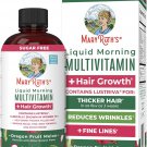 MaryRuth's Liquid Multivitamin + Hair Growth | Biotin 10000mcg | Lustriva Hair