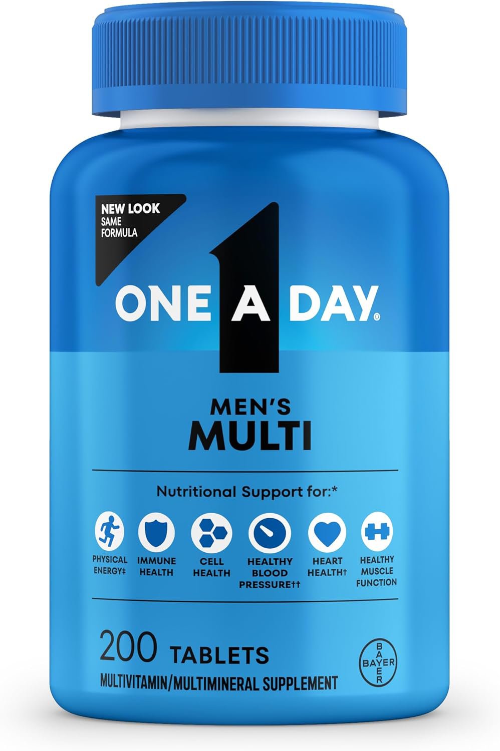 One A Day Multivitamin for Men - Daily Mens Multivitamins with Vitamin D,