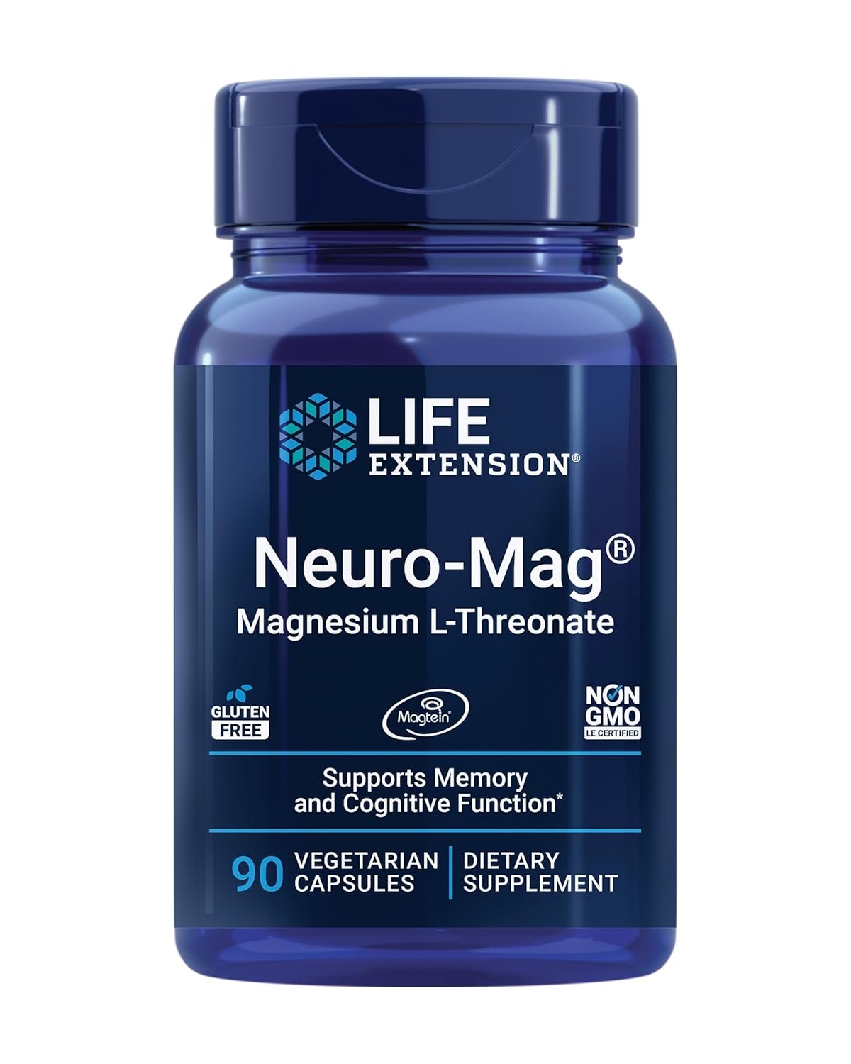 Life Extension Neuro-Mag Magnesium L-Threonate, Memory Health,