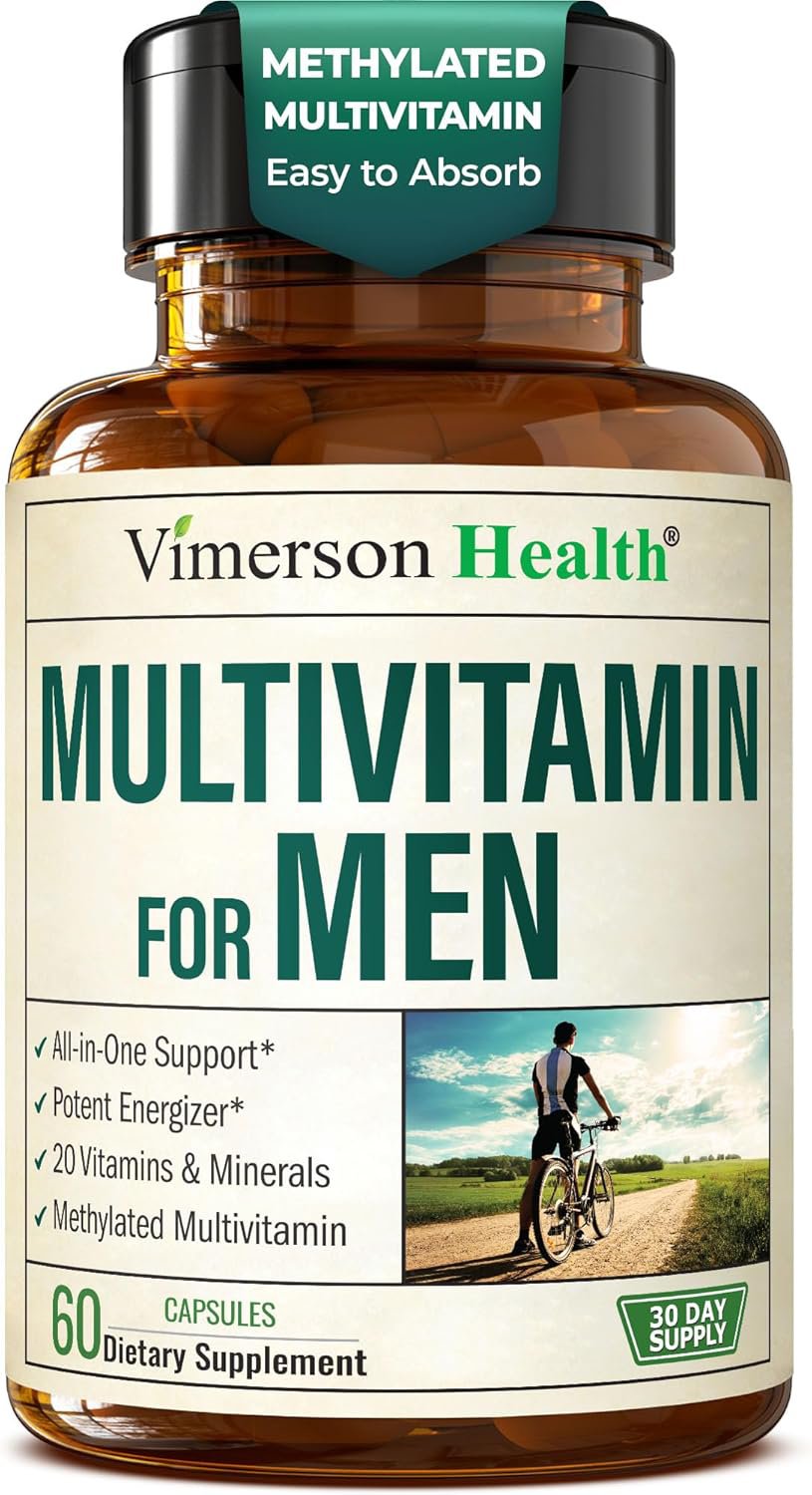 Multivitamin for Men &acirc;�� Methylated Mens Multivitamins & Multiminerals