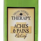 Village Naturals Therapy Foaming Bath Oil, Aches and Pains, 16 Ounce