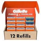 Gillette Fusion5 Men's Razor Blade Refills, 10 Count + Fusion5 ProGlide Razor