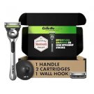 Gillette Labs with Exfoliating Bar by Men's Razor Set, 1 Shower Hook, Handle,