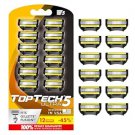 TopTech ULTRA 5 Razors for Men - Replaceable Cartridges for Manual