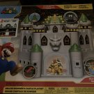 Super Mario Bros Deluxe Bowser's Castle Playset 19 Pieces with Bowser Exclusive