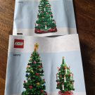 LEGO Christmas Tree 40573 INSTRUCTION booklets