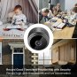 1080P Wireless WiFi Mini IP Camera, Indoor/Outdoor Home Security