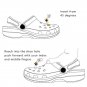 13PCS for Croc Charms Bling Flower Shoe Charms Cute Fashion Decoration Set Clog