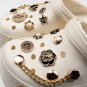 13 PCS for Croc Charms Bling Flower Shoe Charms Cute Fashion Decoration Set Clog