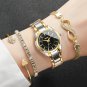 Women Watches Ladies Luxury Analog Quartz Wristwatch Bracelets Set Reloj Mujer