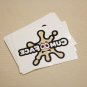 10pcs CUM FACE Temporary Tattoos Adult BDSM Cuckold Hotwife Kinky Naughty Sex