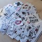 60pcs Temporary Tattoos Adult BDSM Cuckold Hotwife Swingers Kinky Naughty Sex