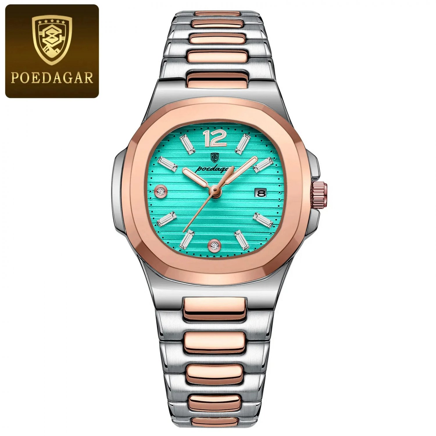 Reloj de lujo para mujer, reloj de cuarzo, relojes impermeables para mujer