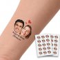 Tatuaje temporal personalizado falso Tatuaje personalizado Hacer tatuaje
