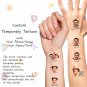 Tatuaje temporal personalizado con tu foto, imagen, tatuaje, pegatina, logotipo