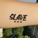 10Pcs Slave - Cuckold Temporary Tattoo Fetish for Hotwife Swinger Lifesty