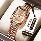 Women's Rose Gold Quartz Watch Stainless Steel Classic Waterproof Business Gifts Women's Rose Gold Quartz Watch Stainless Steel Classic Waterproof Business Gifts