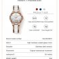 Women Luxury Mechanical Wristwatch Stainless Steel Automatic Watch Waterproof