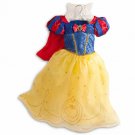 PRINCESS SNOW WHITE GLITTERY COSTUME DRESS GOWN SIZE 5/6 DISNEY STORE NEW!