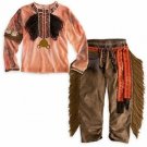 TONTO LONE RANGER NATIVE AMERICAN INDIAN COSTUME DISNEY STORE SIZE 4 NEW!
