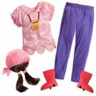 IZZY JAKE NEVER LAND COSTUME DISNEY STORE EXCLUSIVE RARE SIZE 4 PETER PAN NEW