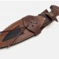 Luxury Handmade Hunting Knife â 10â Overall, 5â Blade, Rosewood Handle with Leather Sheath