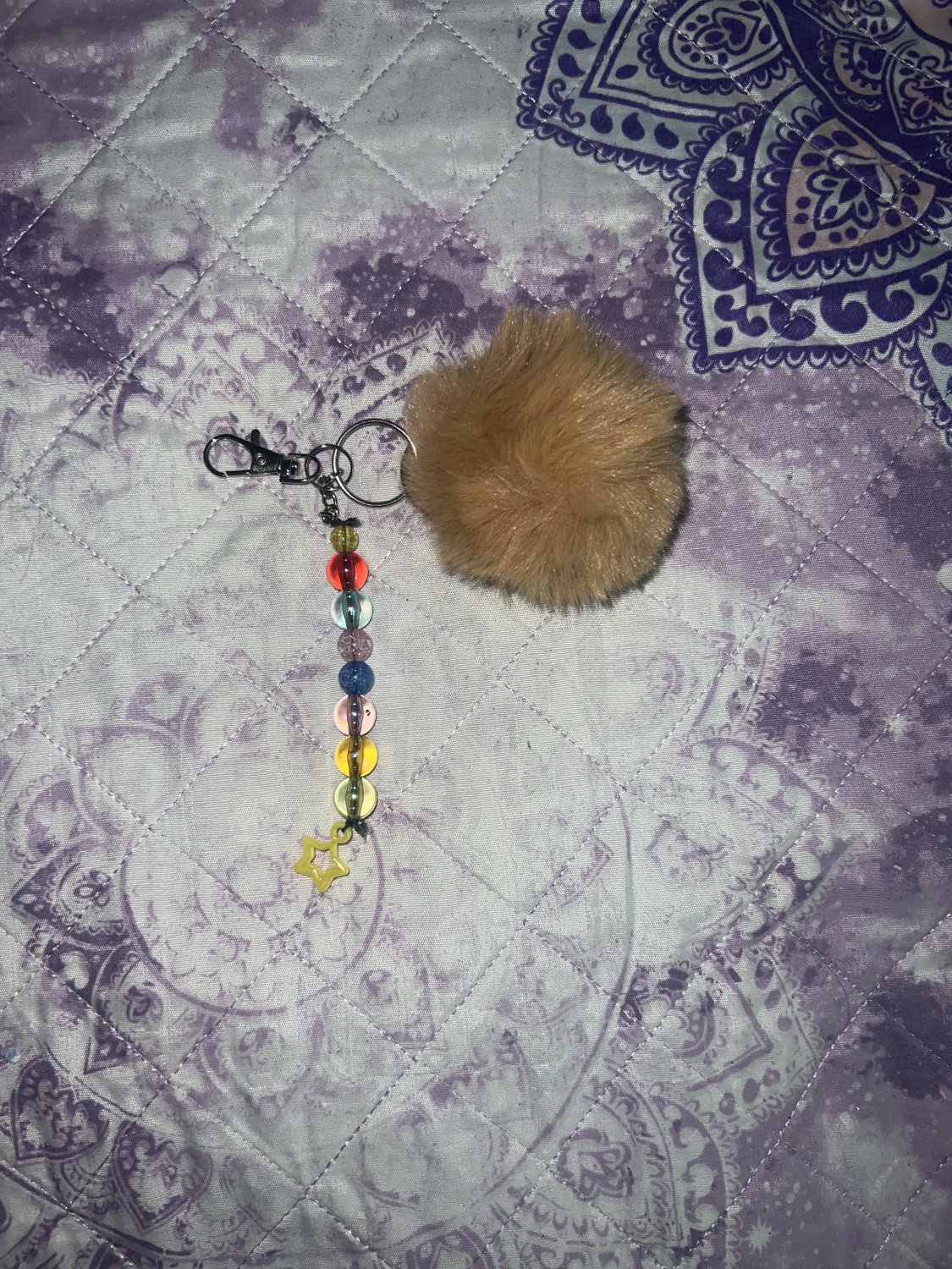 Plushy Puff Keychain