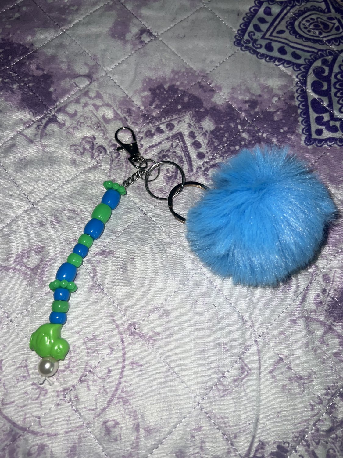 Plushy Puff Keychain