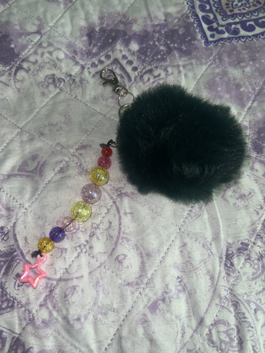 Plushy Puff Keychain