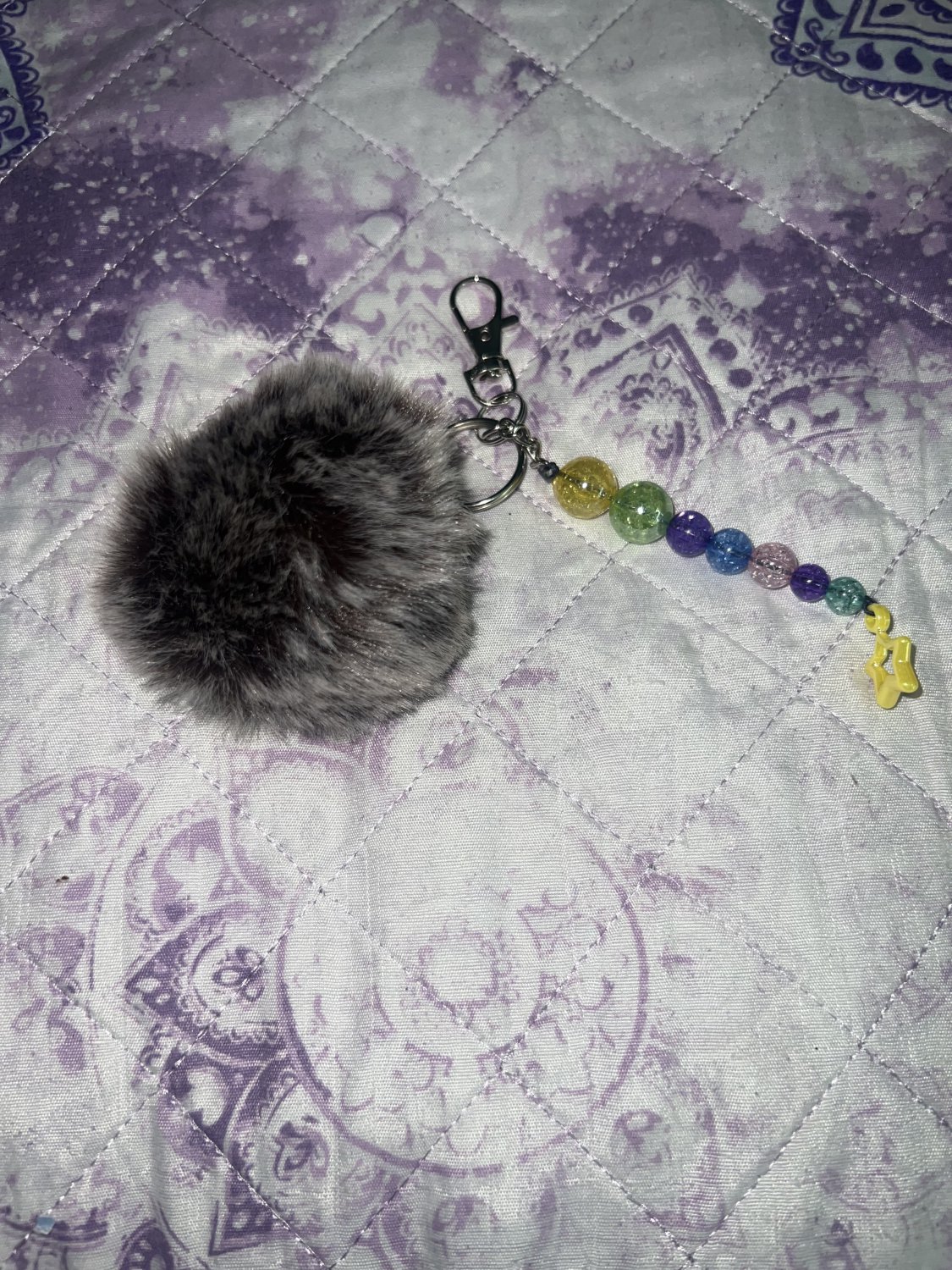 Plushy Puff Keychain