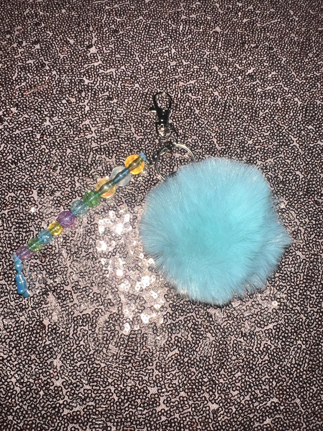 Plushy Puff Keychain