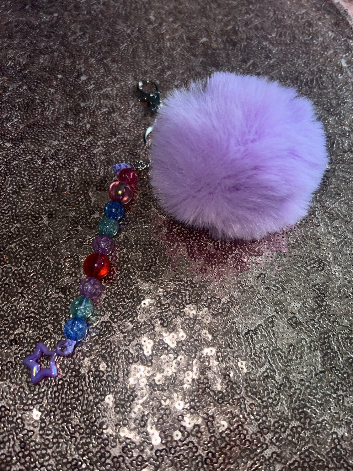 Plushy Puff Keychain
