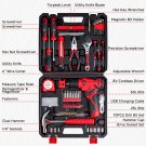 8V Cordless Drill Set, 132 Piece Home Tool Set With Hand Drill, Tool Kit
