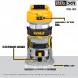 DEWALT DCW600B 20V MAX XR CMPCT Metal Fixed Base Router