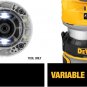 DEWALT DCW600B 20V MAX XR CMPCT Metal Fixed Base Router