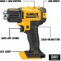 DEWALT 20V MAX Heat Gun, Cordless, Up to 990 Degrees