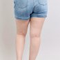 Judy Blue Plus Size High Rise Denim Shorts