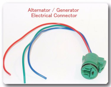 Alternator Repair Plug Harness Connector for Toyota Honda Lexus Deere 3 Wire