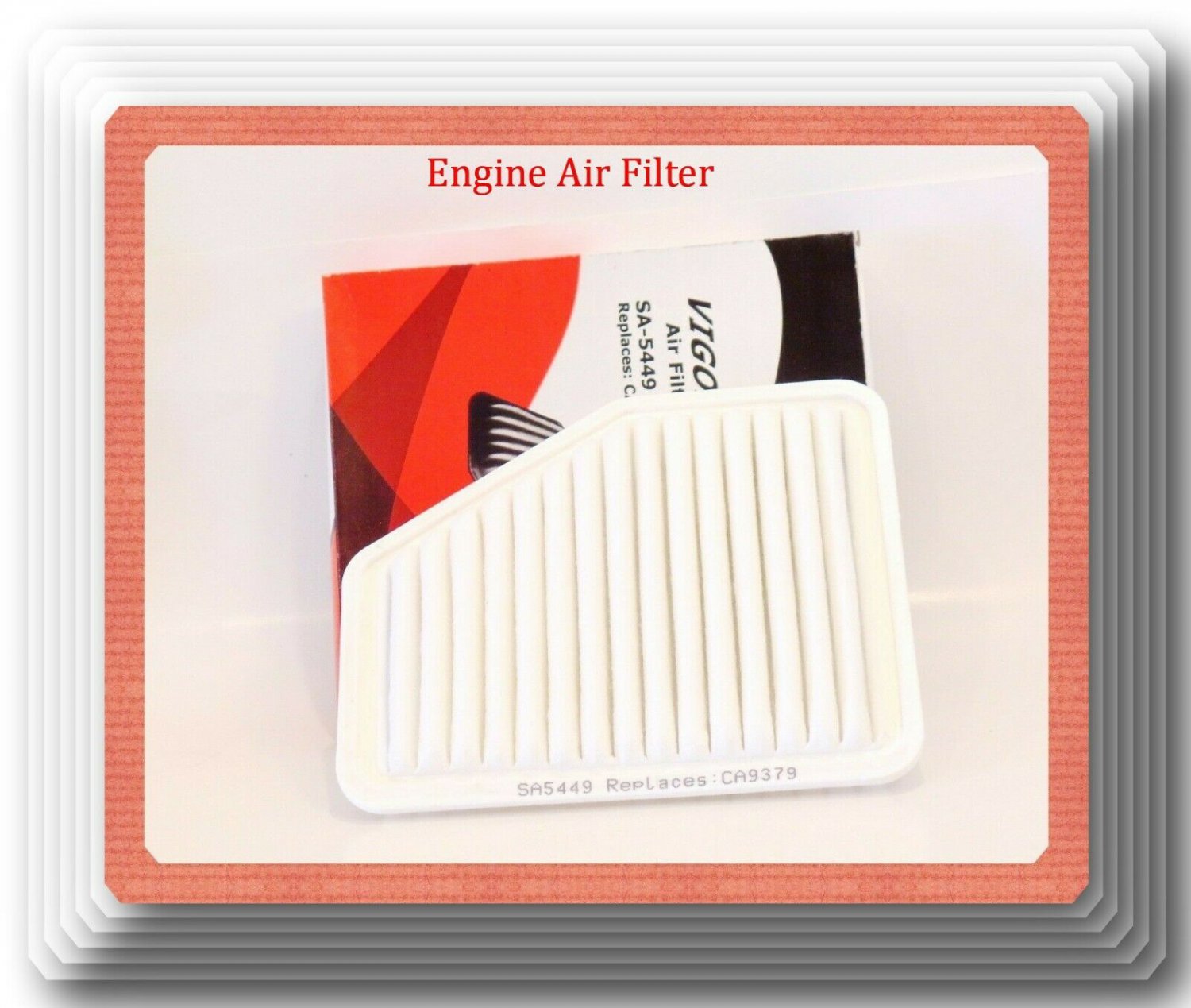 Engine Air Filter Fits:OEM#17801-50060 LEXUS GS300 GS430 GS450h SC430