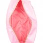 LULLA COLLECTION Pink Skin Pouch - zip - Non-leather - 13.5in W x 7.5in H